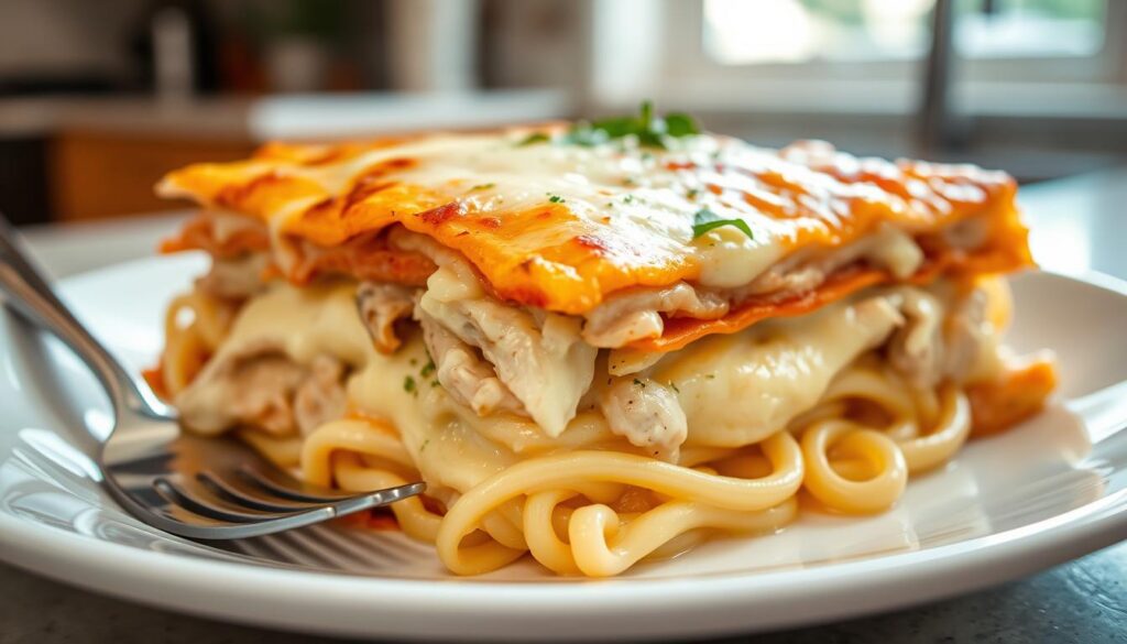 Chicken Alfredo Lasagna