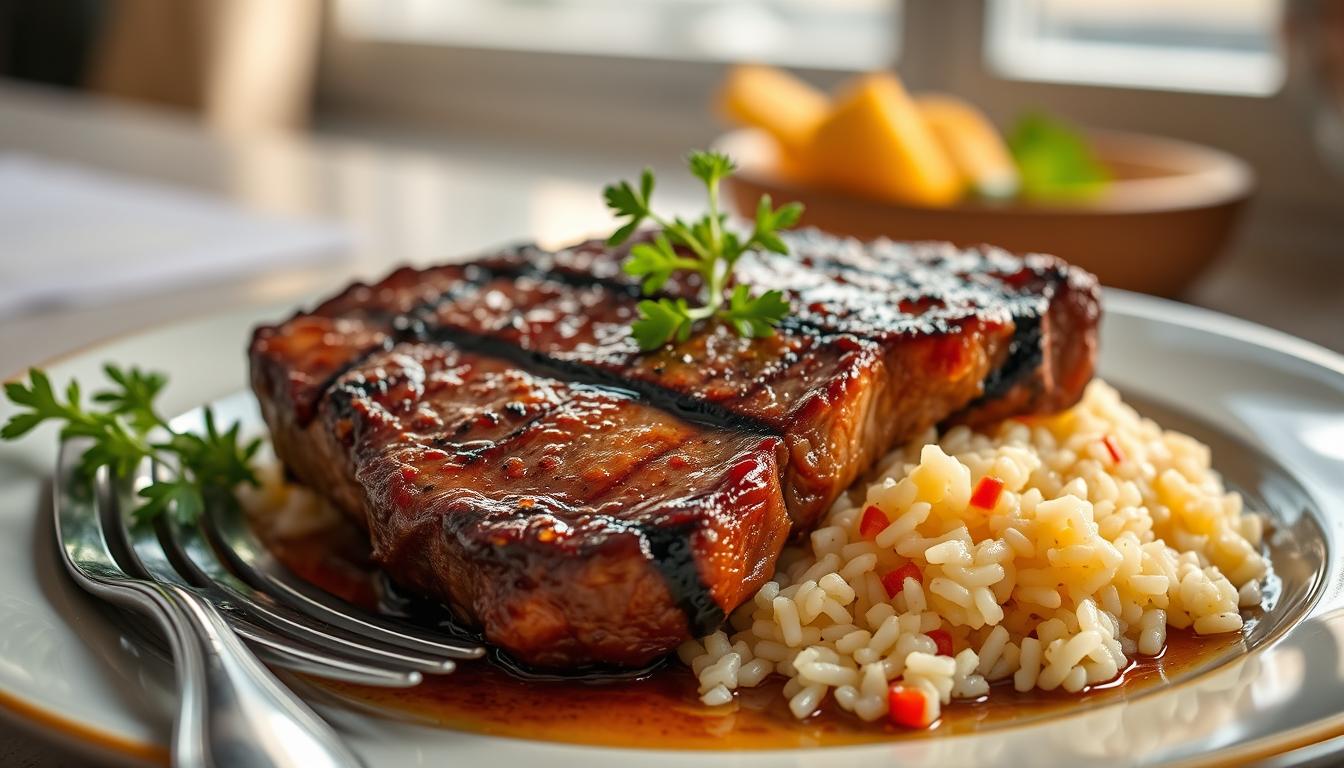 Do steak and rice go together?