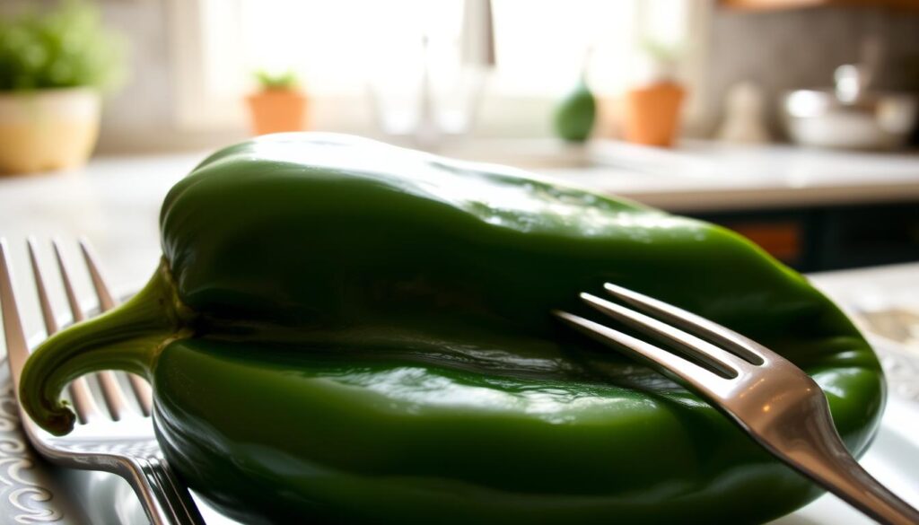 Physical characteristics of poblano pepper