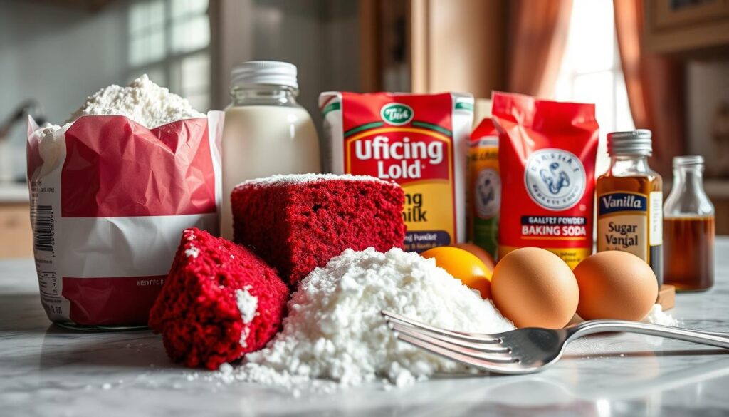 Red Velvet Cake ingredients