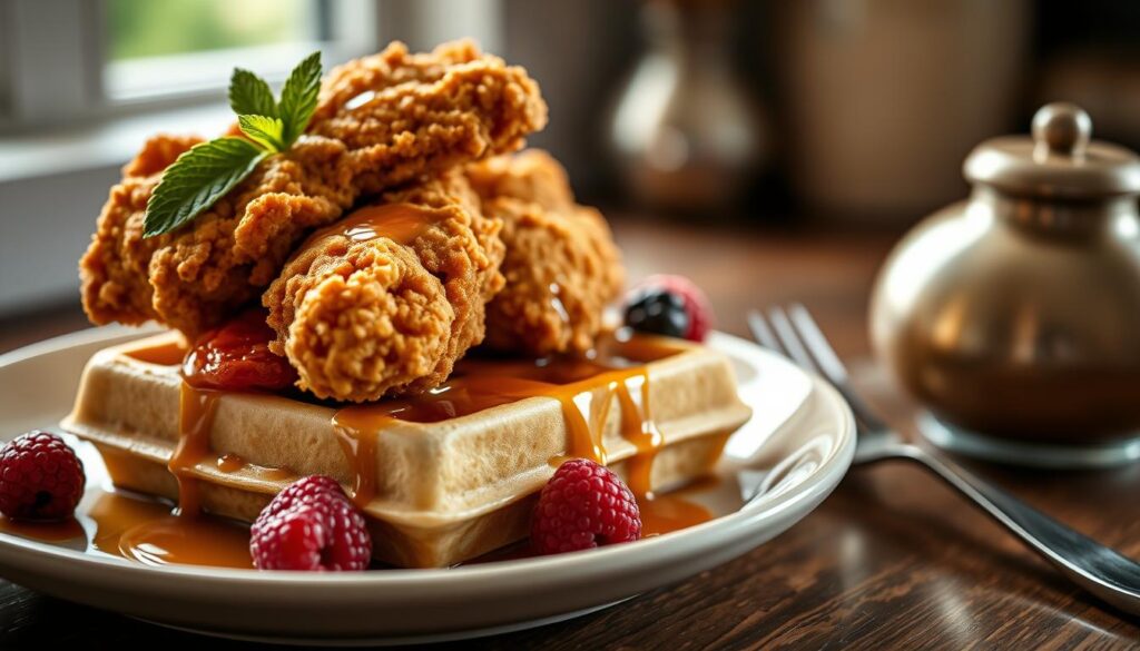 Southern Fried Chicken and Waffles Recipe