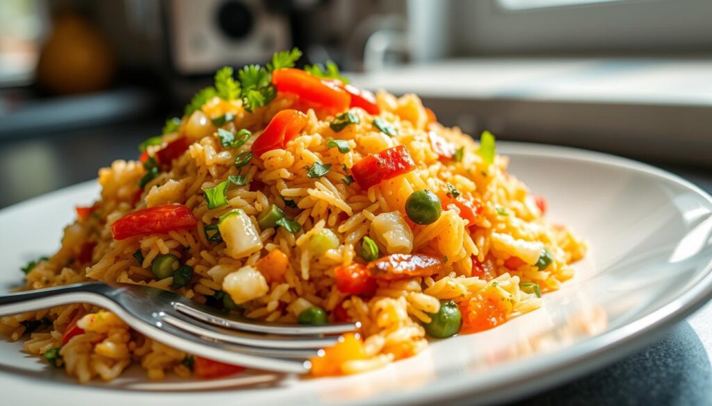 What makes fried rice taste better?