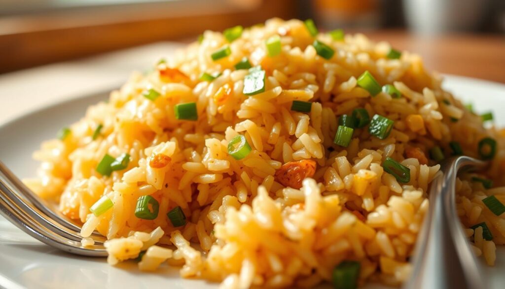 aromatics in fried rice