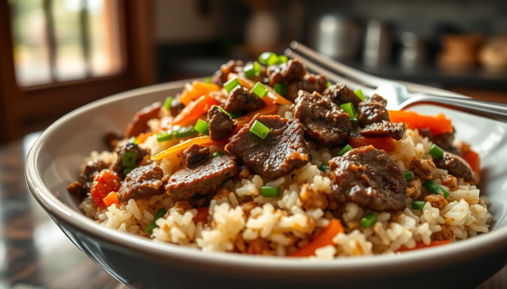 beef fried rice