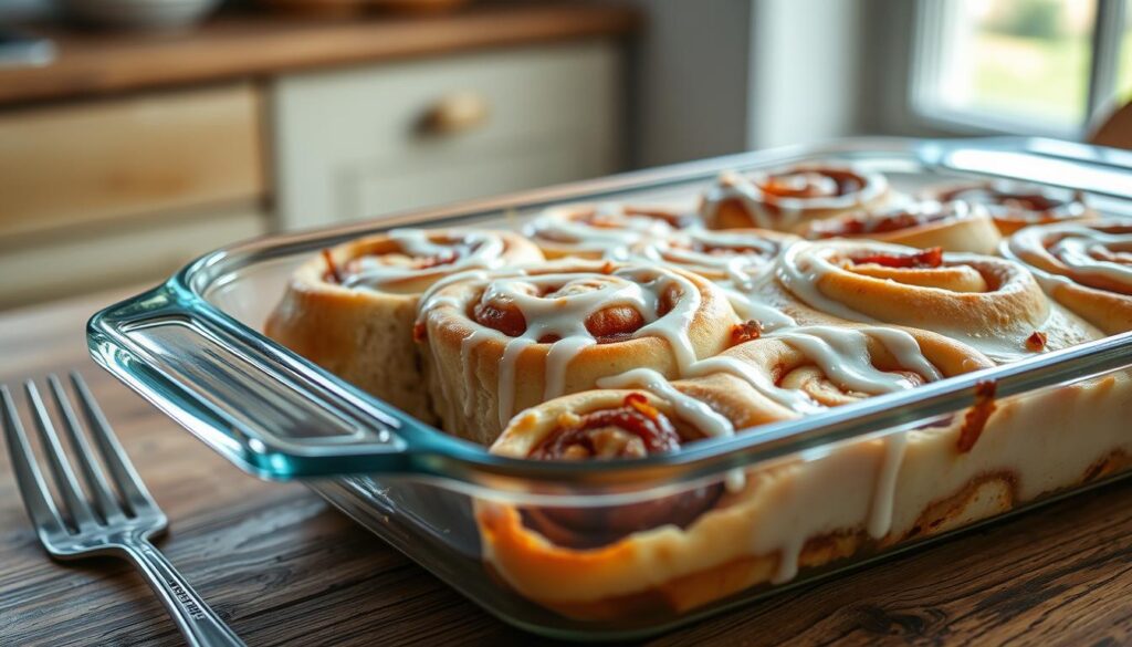 how to make Cinnamon Roll Casserole