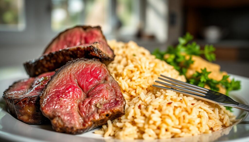 steak varieties and rice pairings