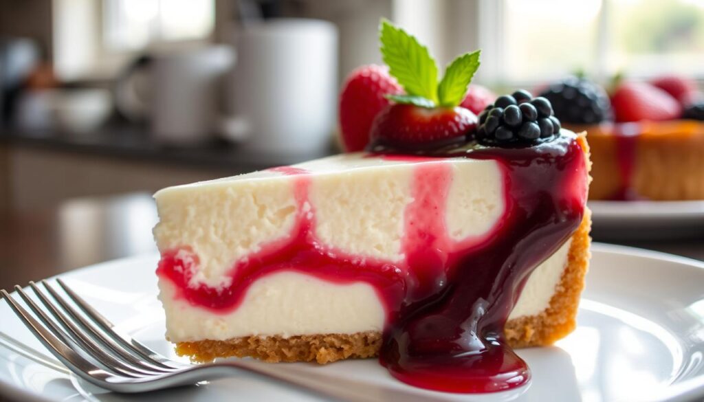 taste of Philadelphia cheesecake